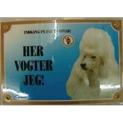 PUDDEL HER VOGTER JEG SKILT