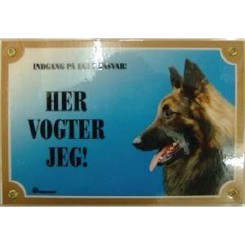 TERVUEREN HER VOGTER JEG SKILT