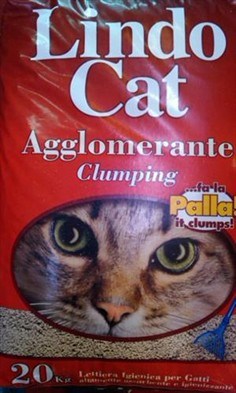 Lindo cat Kattegrus 20kg. min. k�b i netbutik 50stk.