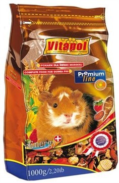 Premium marsvinefoder 1kg