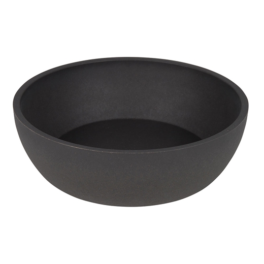 BAMBOO Dog Bowl Dark Grey - 1000 ML vand og madskål
