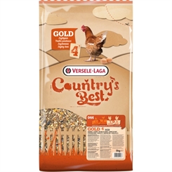 Gold 4 mix kornblanding 5 kg - Hønsefoder med æglægningspiller