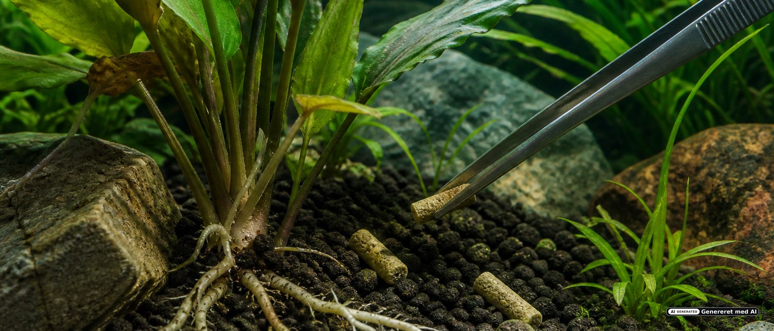 aquarium substrate fertilizer capsules roots
