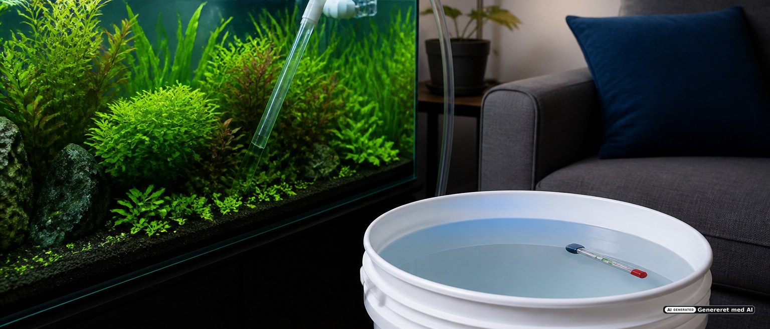 bucket thermometer aquarium water change