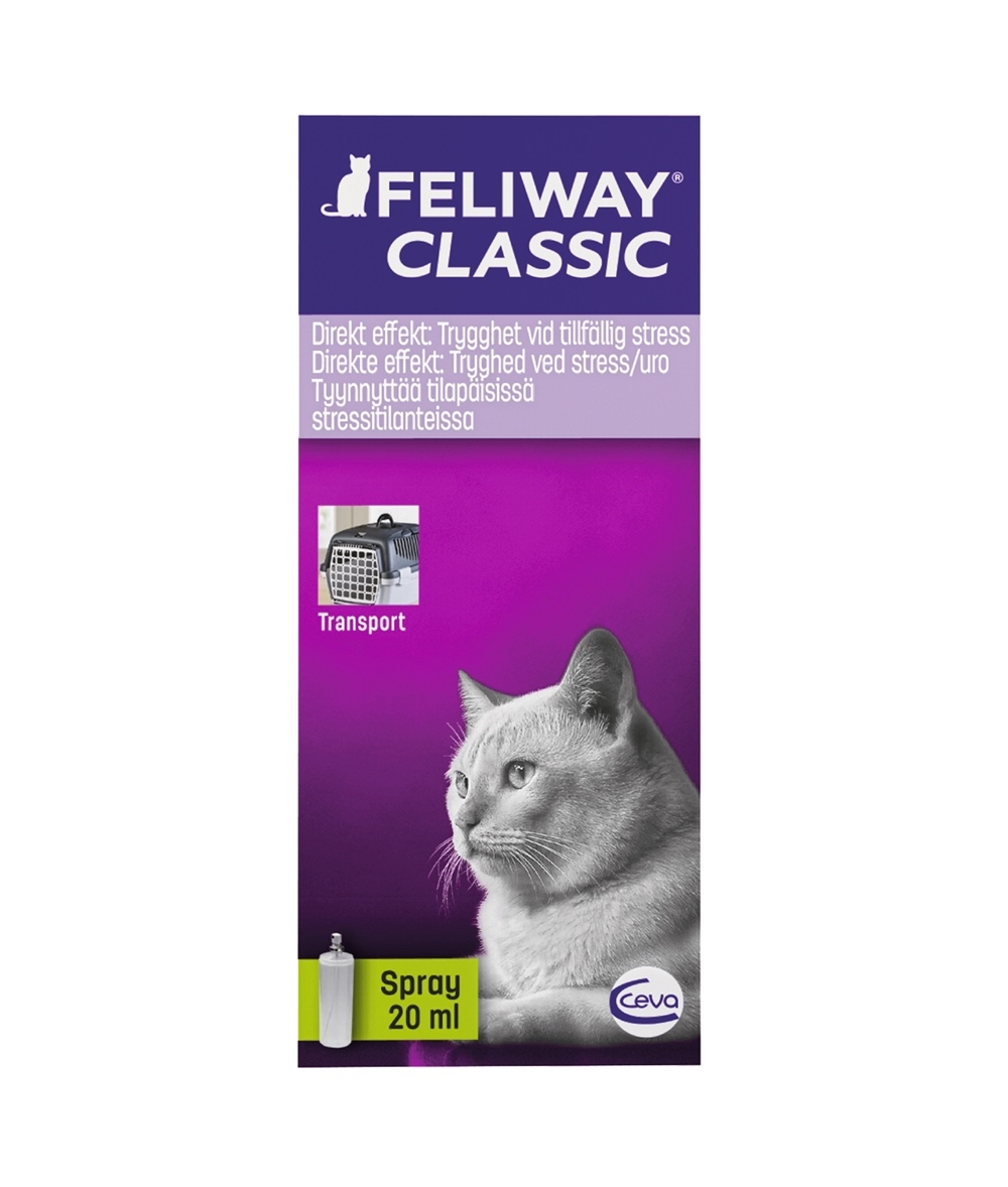 Give Thanksgiving kan opfattes FELIWAY Classic Spray 20 ml