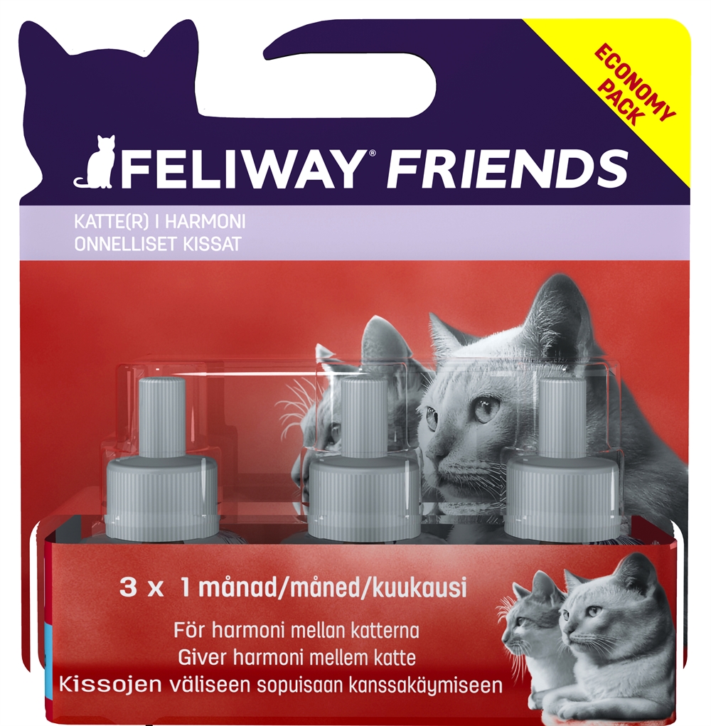 feliway friends refill 3 pack