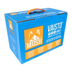 Mush B.A.R.F. Vaisto ® 10kg Okse Kalkun Laks - Blå