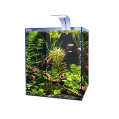 Akvarie Cube 28 m/LED, filter & net – 26 l