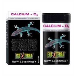 ExoTerra Calcium + D3 90g