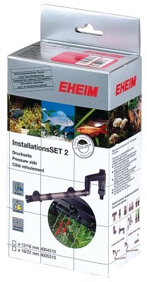 Eheim Installations Set 2 Für Druckseite - Schlauchdurchmesser 12/16 Mm