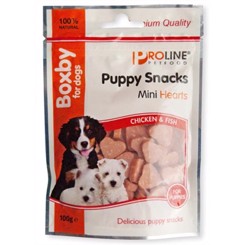 Proline boxby puppy mini hearts 100g - Outlet