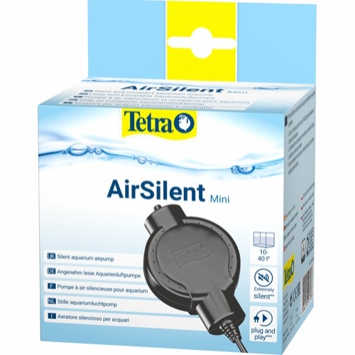 AirSilent mini - 10-40 liter akvarium - Tetra - komplet luftpumpe sæt