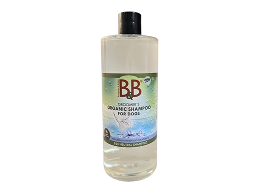 B&B hundeshampoo parfumefri - 750 ml