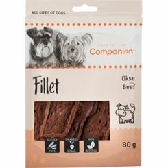Beef fillet - 80g - Companion - godbid til hunde