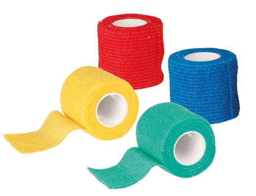 Bandager - 4 ruller - Assorterede farver