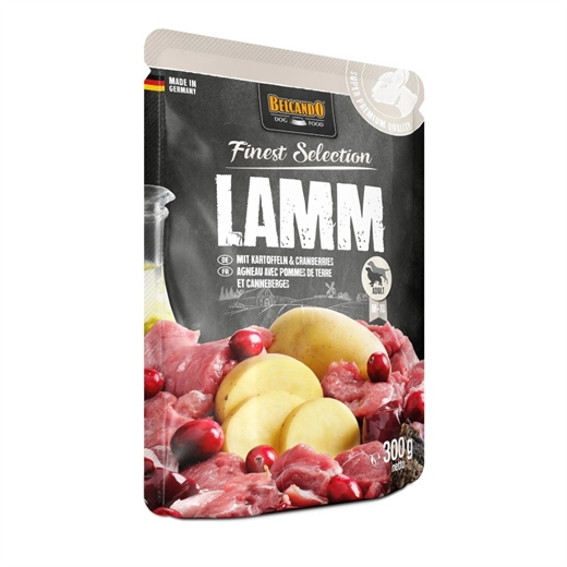 Belcando Finest Selection Lamb with Potatoes Cranberries - pose - lam med kartoffel 300g