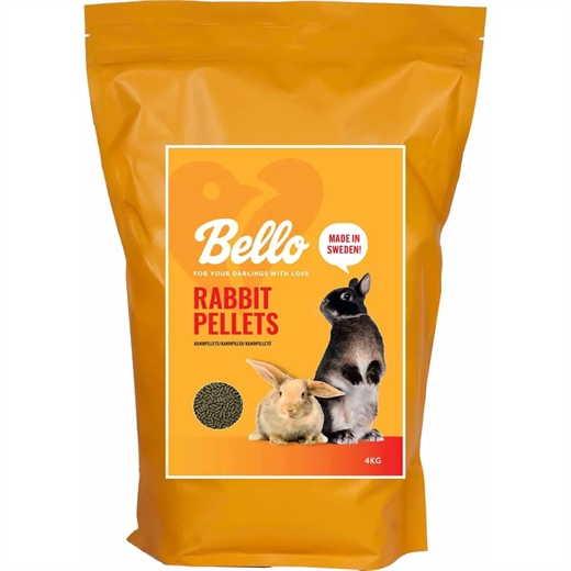 Bello Rabbit Pellets 4kg - Kaninpiller