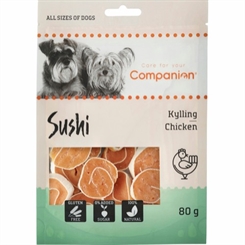Chicken codfish sushi - 80g - Companion - godbid til hunde