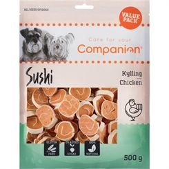 Chicken codfish sushi - 500g - Companion - godbid til hunde