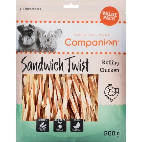 Chicken sandwich twist - 500g Companion - godbid til