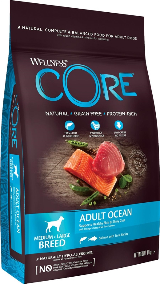 CORE Adult Ocean 10kg - hundemad - Medium til Large Breeds