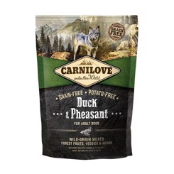 Carnilove hundefoder Duck & Pheasant 1,5kg kornfri