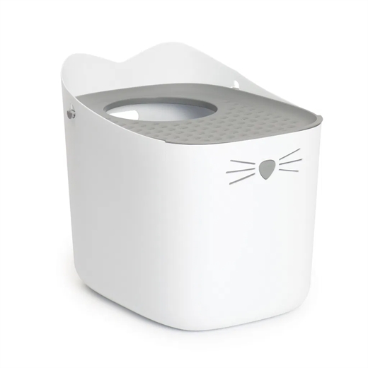 Catit PIXI JUMP-Inn Kattetoilet - Hvid 41x52x57,5cm