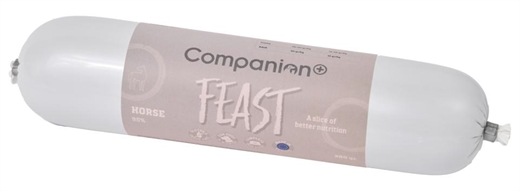 Companion+ FEAST foderpølse til hunde - Hest 350g - Pølse