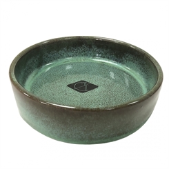 Jasper Cat bowl Green 13,5cm 200ml - vandskål til katte