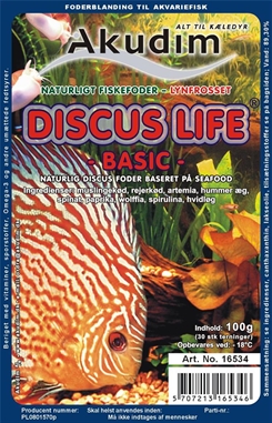 Discus life basic - 100g blisterpack