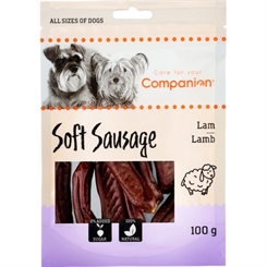 Dry sausage Lamb - 100g - Companion - godbid til hunde