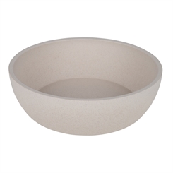 BAMBOO Dog Bowl Merengue - 1600 ML vand og madskål