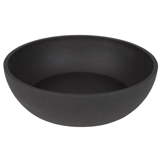 BAMBOO Dog Bowl Dark Grey - 1600 ML vand og madskål