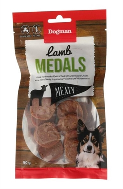 Dogman Lamb medals 80g - outlet