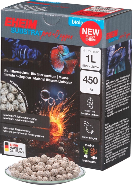 EHEIM SUBSTRATpro + O2xygen filtermateriale 1 ltr. 730g