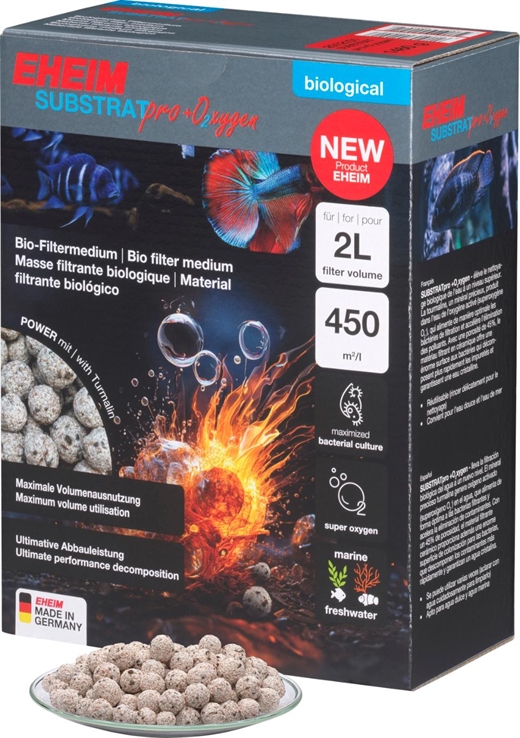 EHEIM SUBSTRATpro + O2xygen filtermateriale 2 ltr. 1,46kg