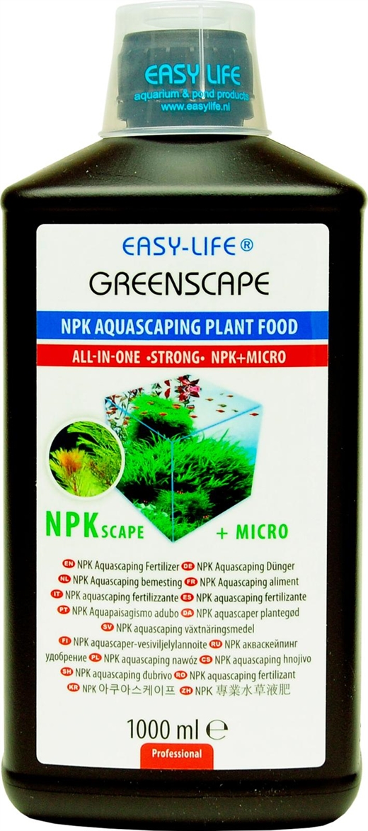 Easy Life GreenScape plantegødning 1000ml (ferskvand)