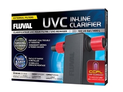 FLUVAL UVC IN-LINE Clarifier - op til 400 liter akvarier - til 16/22 slange