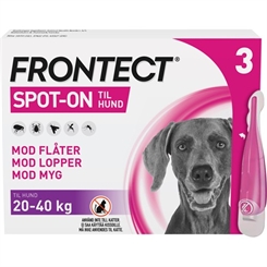 Frontect Spot-On til hund - L - 20kg til 40kg