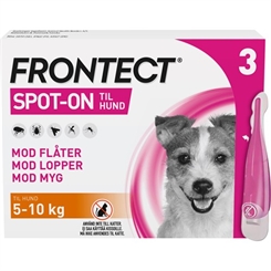 Frontect Spot-On til hund - S - 5kg til 10kg