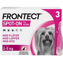 Frontect Spot-On til hund - XS - 2kg til 5kg