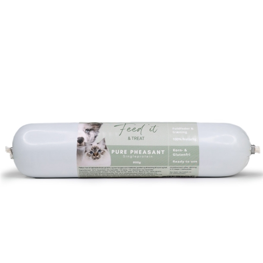 Feedit & Treat Pure Pheasant 800g - Pølse