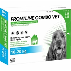 Frontline Combo 10-20kg 6 stk. pakke 