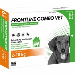 Frontline Combo 2-10kg 6stk pakke 