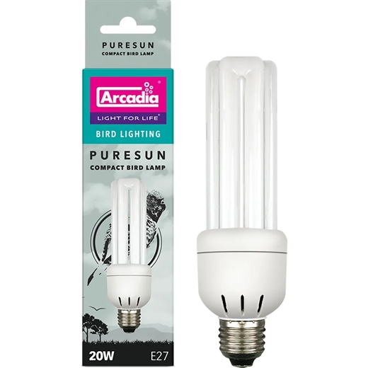 Fuglelampe 20w UVA & Uvb - Sparepære til lampe