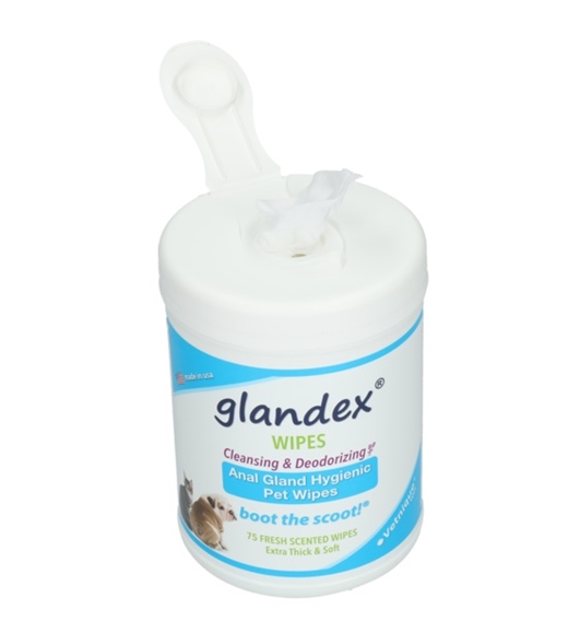 Glandex Wipes 75stk