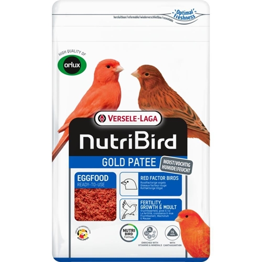 Gold Patee Rød 10kg - Rød æggefoder