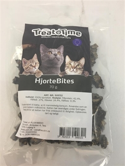 Hjorte Bites til katte 70 g