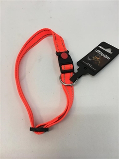 HuntingTime - Halsbånd orange - 30-45cm 