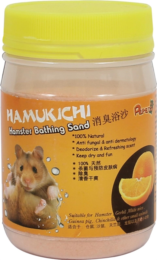 Hamster badesand med appelsinduft 400g